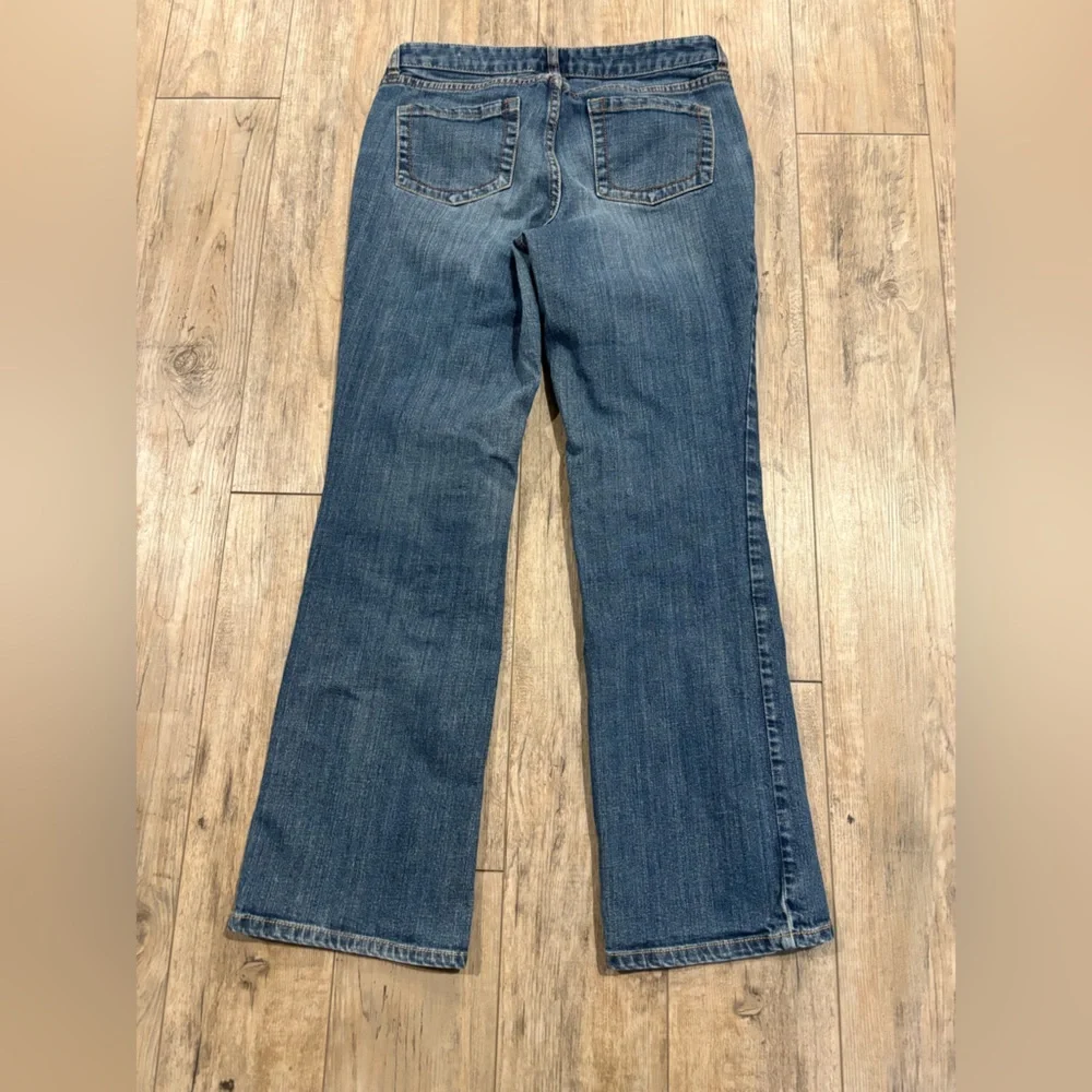 Christopher & Banks Dark Blue Flare Jeans - Picture 7 of 9